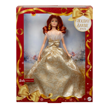 2025 Holiday Barbie Doll 1 - Red Hair with CoA - Mattel Creations - image 15