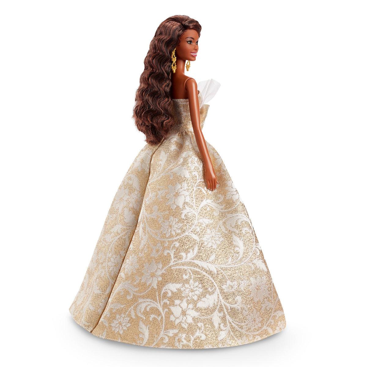 2025 Holiday Barbie Doll 4 Dark Hair with CoA - Mattel Creations - image 12