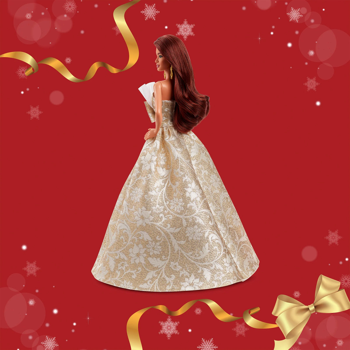 2025 Holiday Barbie Doll 3 - Brunette Hair with CoA - Mattel Creations - image 8