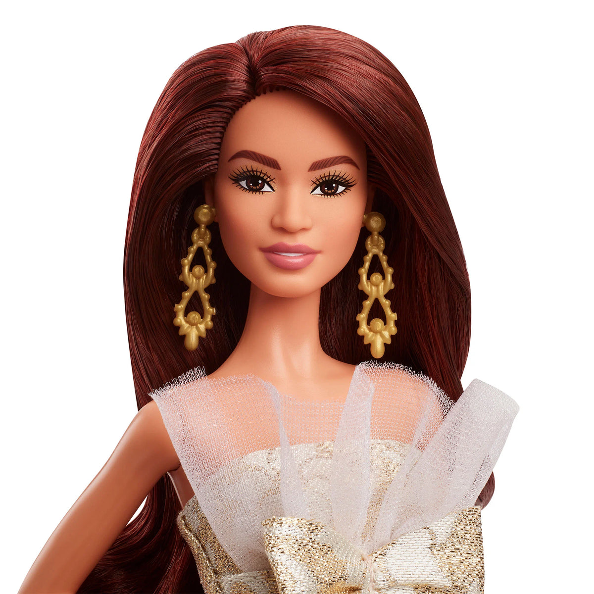 2025 Holiday Barbie Doll 3 - Brunette Hair with CoA - Mattel Creations - image 12