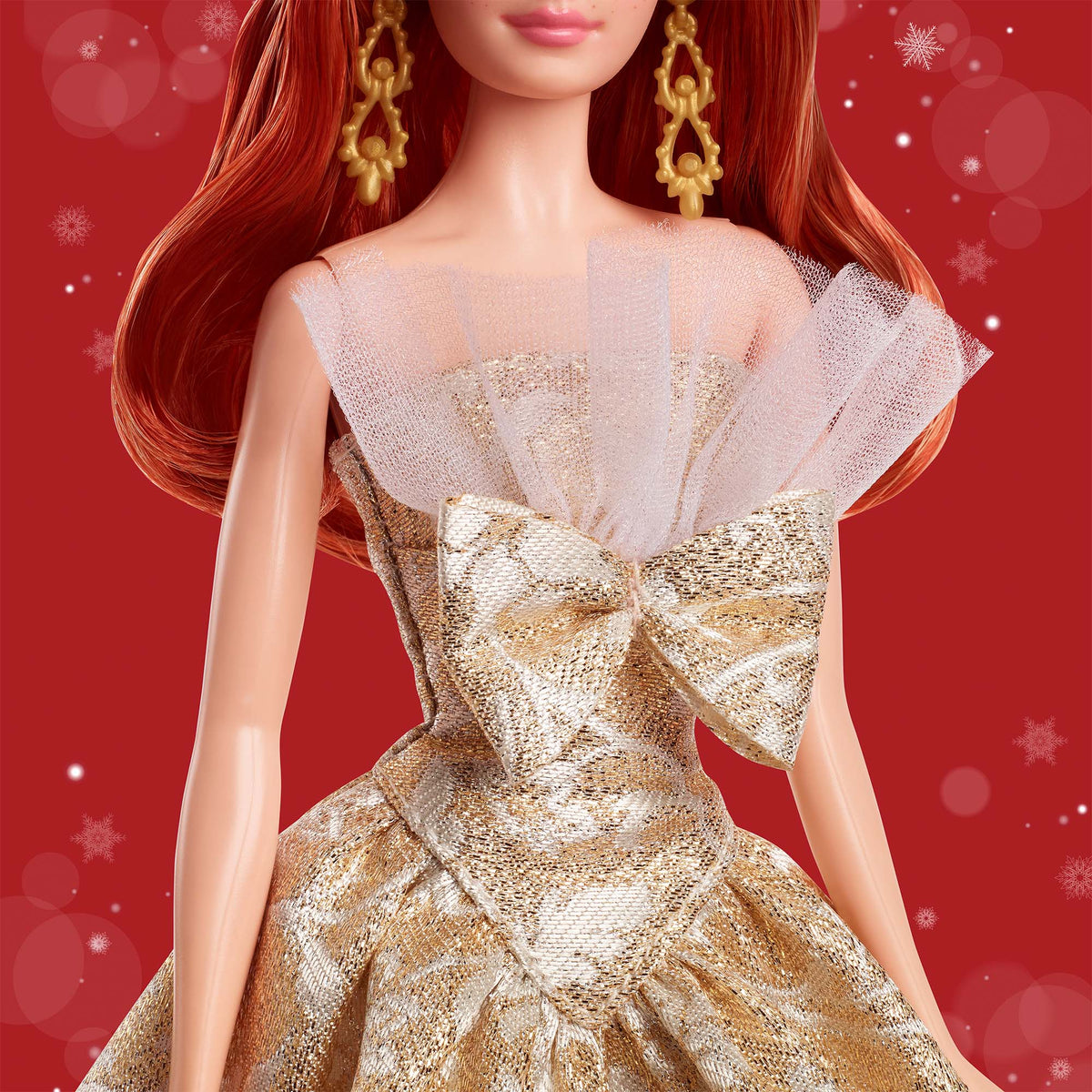 2025 Holiday Barbie Doll 1 - Red Hair with CoA - Mattel Creations - image 5