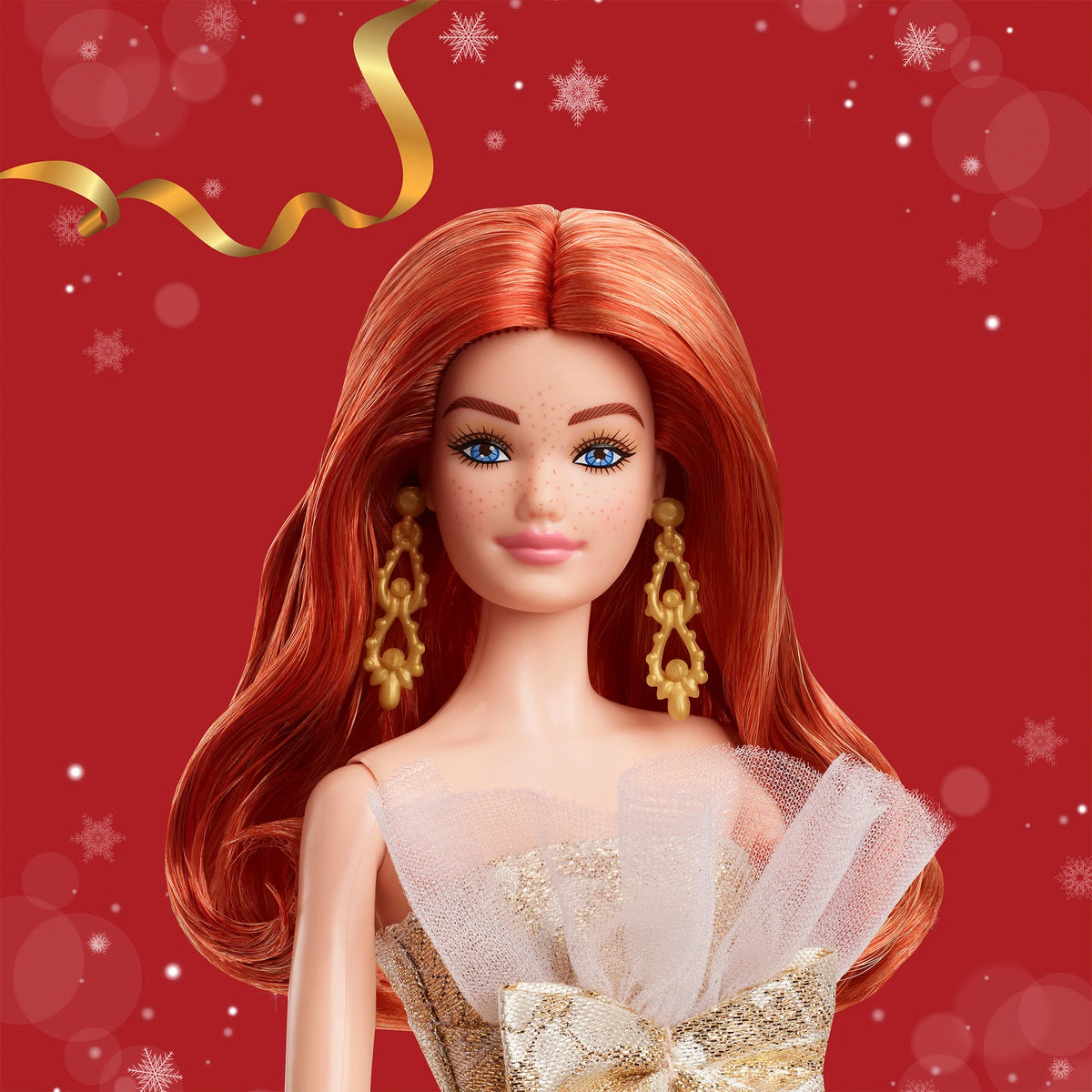 2025 Holiday Barbie Doll 1 - Red Hair with CoA - Mattel Creations - image 6