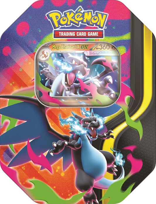 Pokemon TCG: Mega Evolution - Charizard EX Tin
