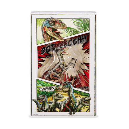 Jurassic World Hammond Collection 25th Anniversary Comic-Style Velociraptor - Collectors SDCC Release - image 4