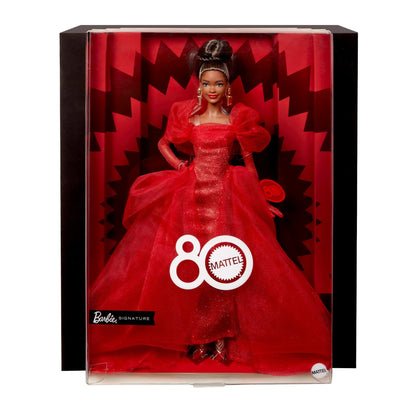 Mattel 80th Anniversary Barbie Doll - Brunette with CoA - Mattel Creations - image 3