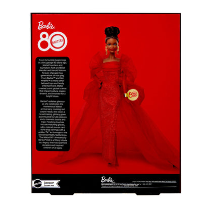 Mattel 80th Anniversary Barbie Doll - Brunette with CoA - Mattel Creations - image 5