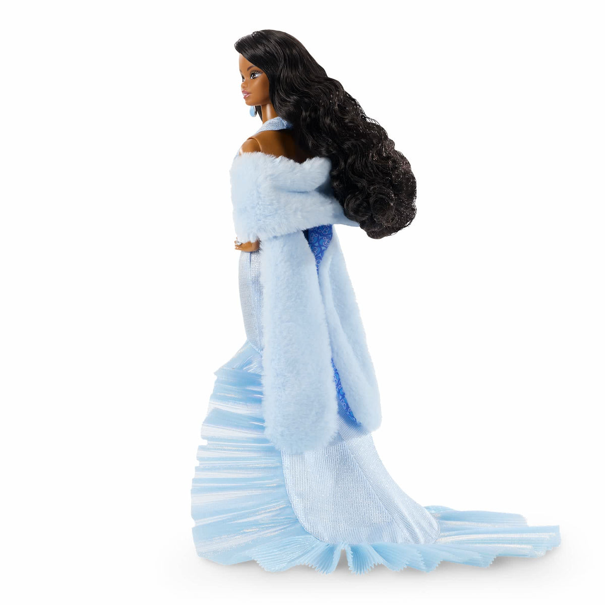 Barbie Gala Collection Sky-Blue Doll Gown with CoA - Barbie Club 59 Exclusive - image 6