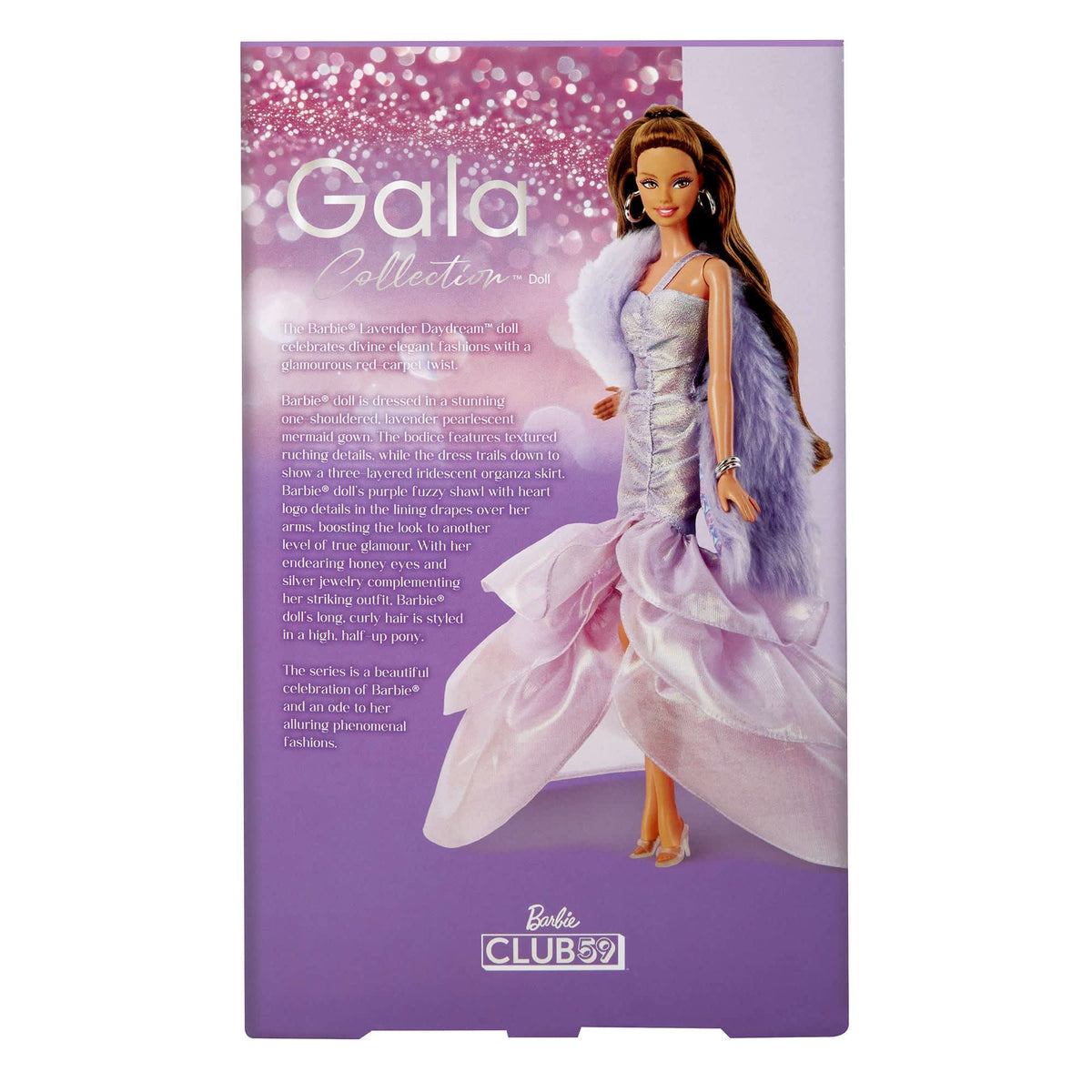Barbie Gala Collection Lavender Daydream Doll with CoA - Barbie Club 59 Exclusive - image 7