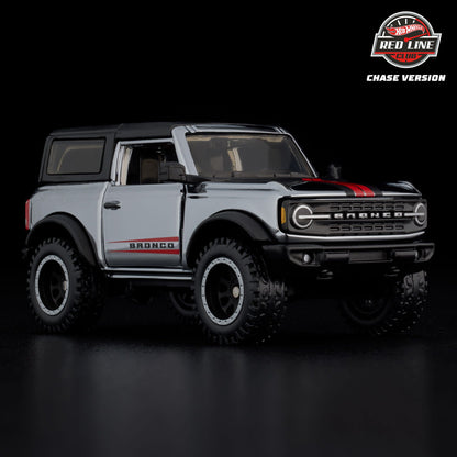 ’21 Ford Bronco Red CHASE Version - Chrome Plated (2581/5000) - Red Line Club Exclusive - image 4
