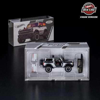 ’21 Ford Bronco Red CHASE Version - Chrome Plated (2581/5000) - Red Line Club Exclusive - image 5